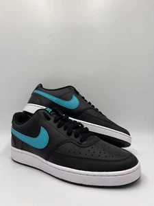 Zapatillas Hombre Nike Court Vision 42,5 Cuero / Zapatos Negro Azul Confort Low - Imagen 1 de 12