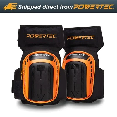 Rodilleras POWERTEC 71880 para trabajo, construcción, pisos, jardinería, 1 par Foto 1 de 4