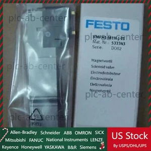 US FREE TAX New FESTO VMPA1-M1H-J-PI 533343 Solenoid Valve - Picture 1 of 10