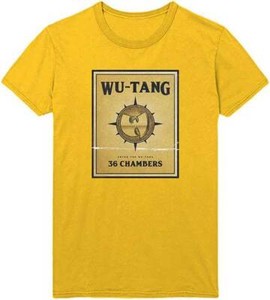 Enter The Wu Tang Clan 36 Chambers Hip Hop NYC Music Band T Shirt WTC83312