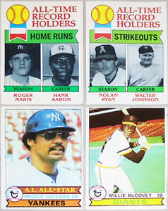 1979 -Topps- Vintage Baseball Cards - 1-250 - You Pick/Choose - Finish Your Set!