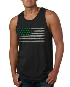 Weed US Flag Weed Herren Tanktop - Bild 1 von 5
