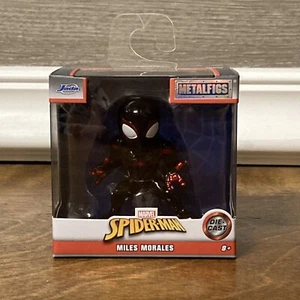 Jada Metalfigs Miles Morales Marvel Spiderman Die Cast New - Picture 1 of 7