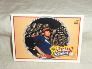 NOLAN RYAN--1990 BARAJA SUPERIOR--3 CARTAS DE HÉROE #13 ((DE VUELTA A CASA)--L@@K - Imagen 1 de 1