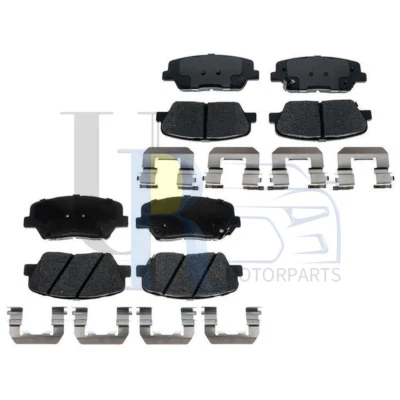 Pastillas de freno delanteras traseras R-Line de cerámica para Hyundai Santa Fe Sport 2013 2015 2016 Foto 1 de 3