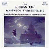Anton Rubinstein : Symphony No. 3, Eroica Fantasia (Stankovsky, Slovak Rso) CD