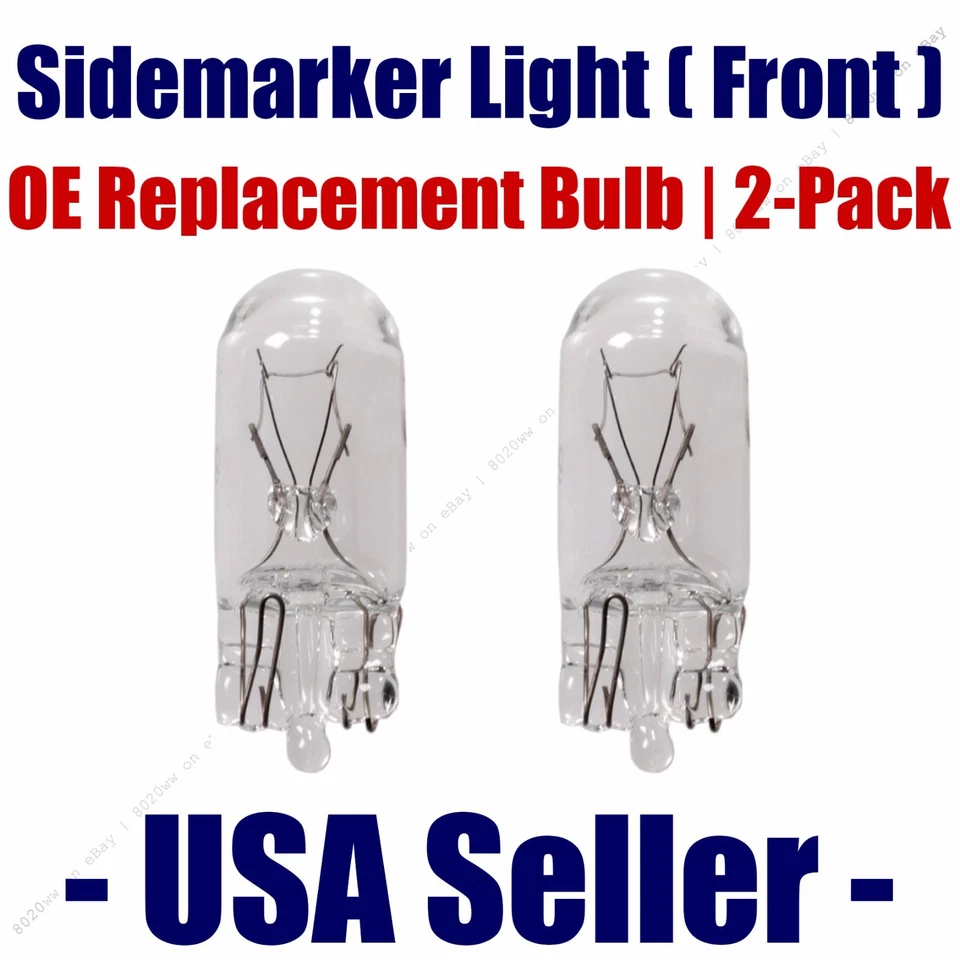 Sidemarker (Front) Light Bulb 2pk - Fits Listed Volvo Vehicles - 2821 - Image 1 of 1