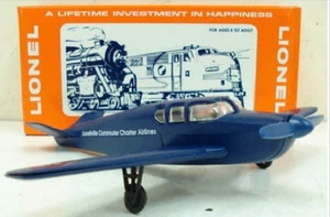 LIONEL BEECHCRAFT AIRPLANE BLUE (LCCA 1997) 6-52131 O GAUGE FLAT CAR LOAD - Picture 1 of 1