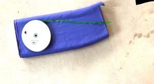 emerald green double sided satin poly ribbon 1/4 in 90 yd bolt - Picture 1 of 1