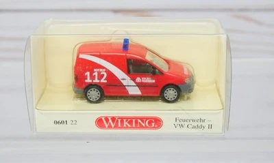 Wiking 0601 22 Volkswagen VW Caddy II Panel Van Berlín Bomberos, escala HO Foto 1 de 2