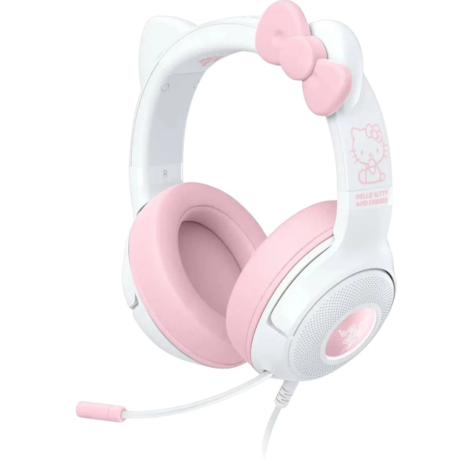 Razer Kraken Kitty V2 Hello Kitty & Friends Wired RGB Gaming Headset – Open Box - Image 1 of 4