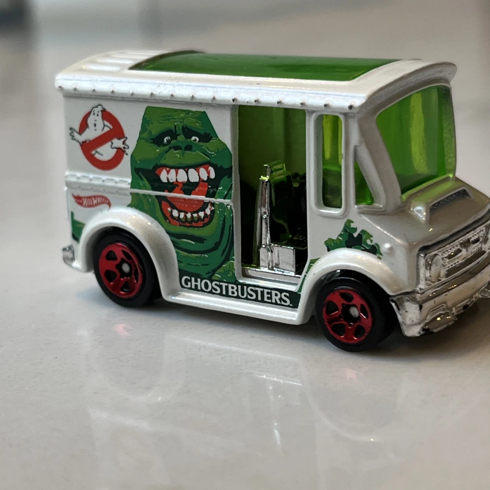 Camión de reparto Mattel Hot Wheels 2016 Ghostbusters Slimer Bread Box suelto Foto 1 de 4