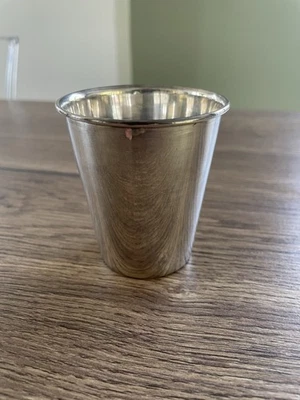 Ancienne timbale en argent massif 60 gr - Photo 1/4