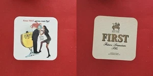 Ritter Dortmund - Ritter First, genau mein Typ! Brauerei Bierdeckel Bier - Picture 1 of 1
