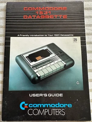 Commodore 1531 DATASSETTE User `S Guide, English - Bild 1 von 3