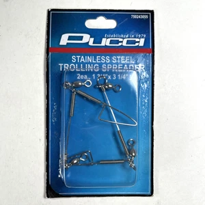 Pucci Spandiconcime a Traina in Acciaio Inox 2 Pz 1,75 x 3,25 pollici - Foto 1 di 3