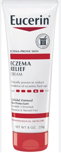 Creme para alívio do eczema Eucerin 8 oz - Imagem 1 de 1