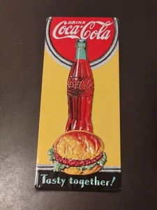 Ande Rooney Coca-Cola Hamburger Tasty Together Blechschild Coke Burger Fast Food - Bild 1 von 10