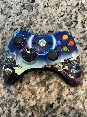 Microsoft Xbox 360 Controller Halo 3 Todd McFarlane Spartan Limited Edition - Image 1 of 2