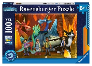 How To Train Your Dragons Realms 100pc Jigsaw Puzzle Ravensburger 6+ - Picture 1 of 2