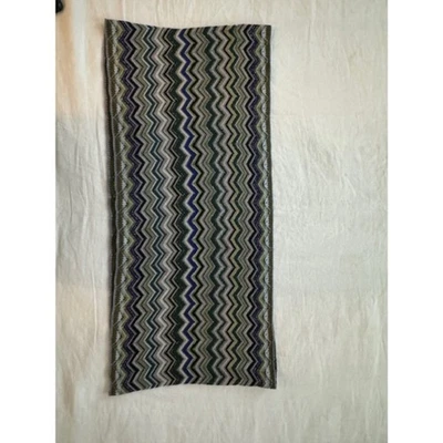 Bufanda infinita Missoni mezcla lana, hecha en Italia. Foto 1 de 4