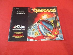 Cybernoid Nintendo NES Instruction Manual Booklet ONLY