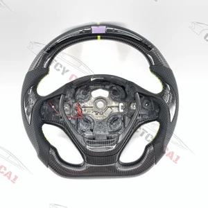 Custom Carbon Fiber Steering Wheel for F30 F32 F34 F36 328I 330I 335I 428I 430I - Picture 1 of 8