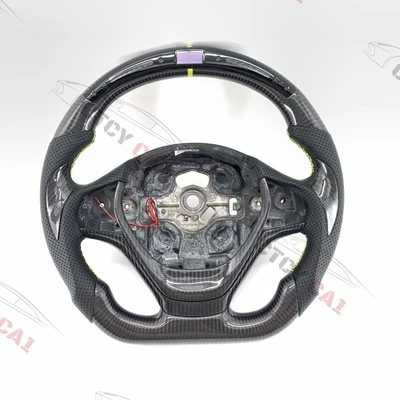 Custom Carbon Fiber Steering Wheel for F30 F32 F34 F36 328I 330I 335I 428I 430I - Image 1 of 4