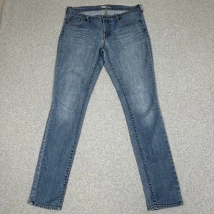Jeans Old Navy para mujer 8 largos Diva lavado claro tiro bajo ajustados azul denim - Imagen 1 de 14