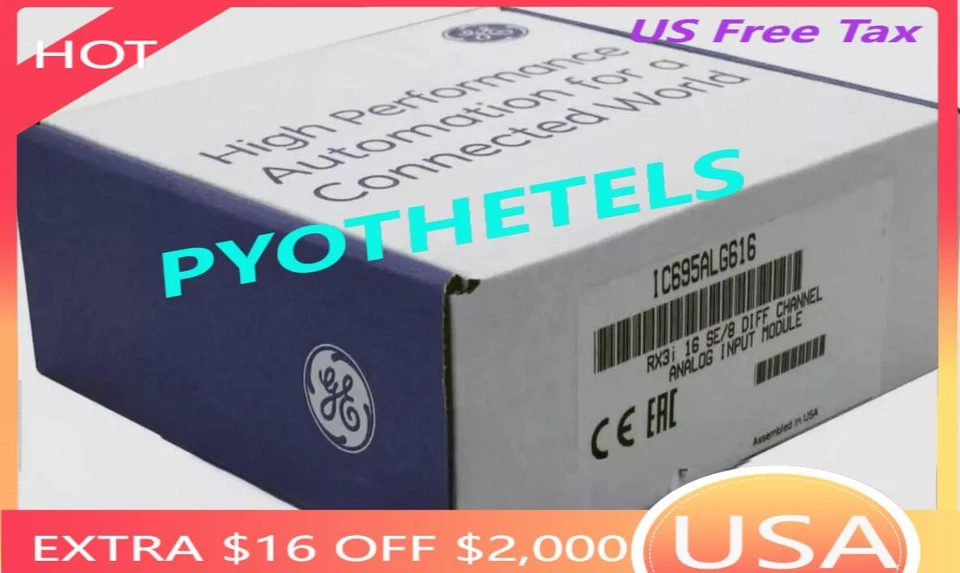 New In Box GE IC695ALG616 Fanuc Programmable PLC Controller Module US Free TAX - Image 1 of 1