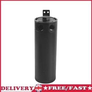 2-port Long Oil Catch Can Tank with Drain Valve Oil Catch Reservoir for Auto Car - Zdjęcie 1 z 12