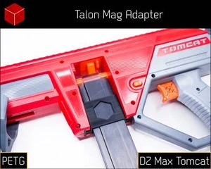Talon Mag Adapter (PETG) for Dart Zone Max Tomcat - Picture 1 of 3
