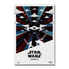 Star Wars The Rise of Skywalker Fiery Movie Canvas Silk Poster Print 24x36 inch