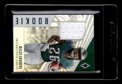 2019 Panini Phoenix Rookie Premiere Memorabilia #20 Miles Sanders Jersey /100 - Image 1 of 2