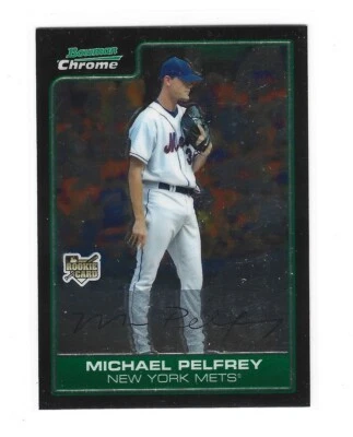 2006 Bowman Draft Picks & Prospects - Chrome #BDP45 Mike Pelfrey (RC) - Image 1 of 2