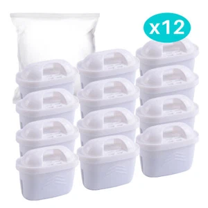 12 FilWas Kartuschen kompatibel mit BRITA Maxtra Plus Tischwasserfilter - Bild 1 von 4