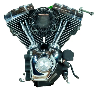 09 Harley Electra Ultra Touring FLHTCU OEM EFI Twin Cam 96 Engine Motor 75K 1310 Foto 1 de 4