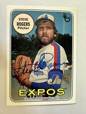 2019 TOPPS ARCHIVES STEVE ROGERS AUTOGRAPH CARD #MTLA-SR