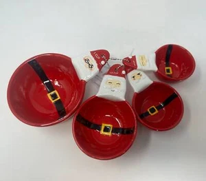 Tabletops Unlimited Santa Clause Measuring Cup Set, brand new Santa measuring c - Picture 1 of 5