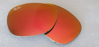 Nuevo Ray-Ban RB2132 Nuevo Wayfarer Marrón Espejo ROJO Lentes de Repuesto 55mm Foto 1 de 4