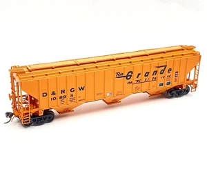 Ready Track Intermountain HO PS 4750 Covered Hopper Rio Grande D&RGW #10893 - Picture 1 of 8