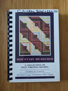Mountain Measures: A Collection of West Virginia Recipes Cookbook - Picture 1 of 2
