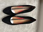 Topshop new Suede Black Shoes Uk Size 4 (37). RRP £35.00