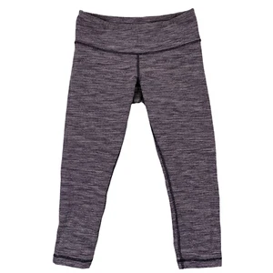 Lululemon Align Gray Crop Cropped Leggings Yoga Pants Capris Jogger Size 4 - Picture 1 of 8