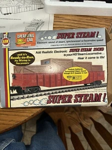 HO 11203 AHM Super Steam Sound Gondola con carico NOS - Foto 1 di 8