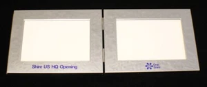 Shire Pharmaceuticals Vyvanse Mirrored Photo Frame Vintage 4 x 6 - Picture 1 of 3