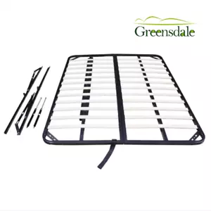 Ottoman Gas Lift Storage Bed Frame Only 3FT–6FT | End Opening | GREENSDALE Iron - Picture 1 of 9
