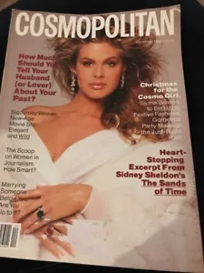1988 DECEMBER COSMOPOLITAN MAGAZINE - PAULA ABBOTT, PHOTO BY SCAVULLO - Picture 1 of 3