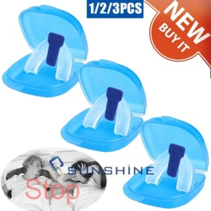 EL MEJOR antirronquidos Protector bucal para detener los ronquidos dormir mejor - Picture 1 of 19