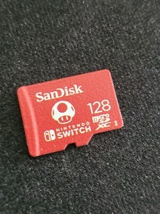 Carte micro SD Nintendo Switch 128 Go d'origine - Photo 1 sur 2